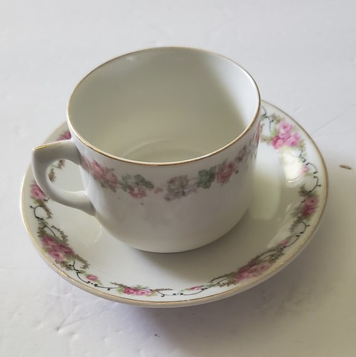 Demitasse cup saucer pink - cup,